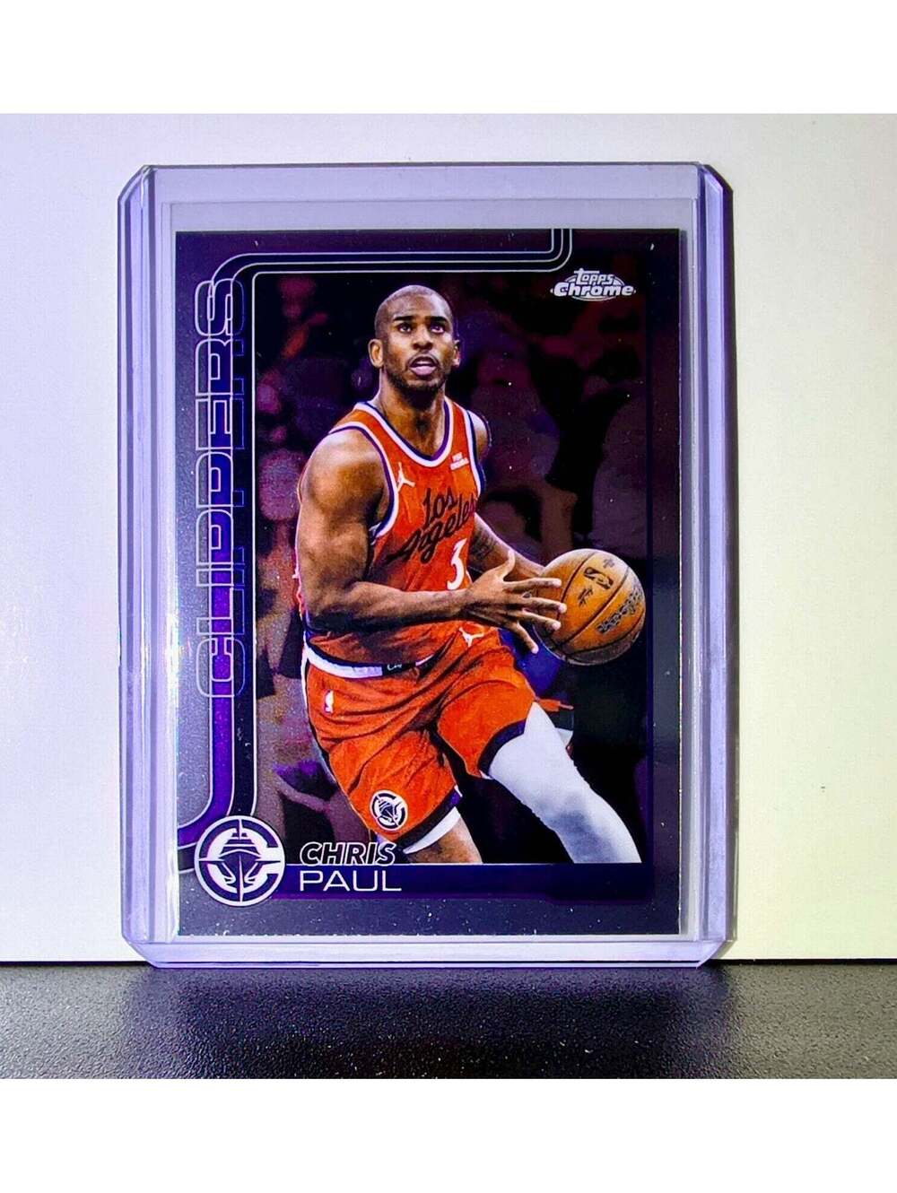 Chris Paul 2025-26 NBA Topps Chrome Update #83 Basketball Card Clippers